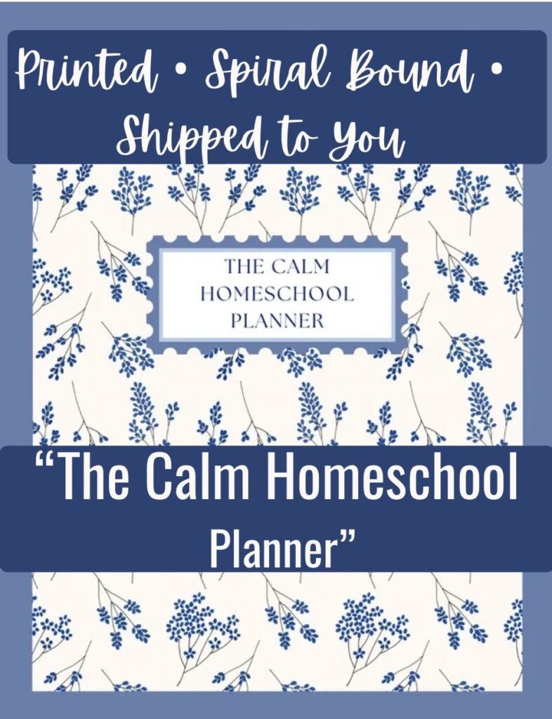 homeschool planner, book,